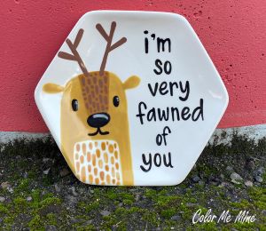 Stockton - Color Me Mine Fawn Plate