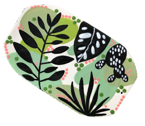 Stockton - Color Me Mine Leaf Charcuterie Board
