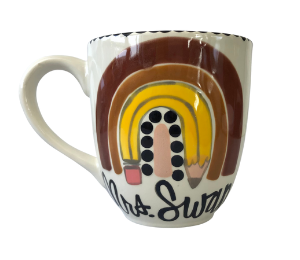 Stockton - Color Me Mine Neutral Rainbow Mug