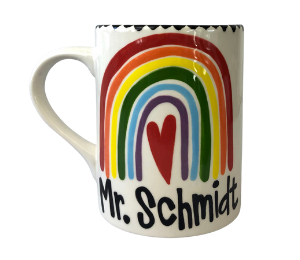 Stockton - Color Me Mine Rainbow Heart Mug