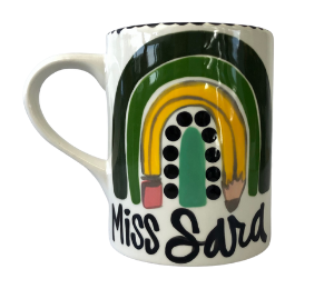 Stockton - Color Me Mine Green Rainbow Mug