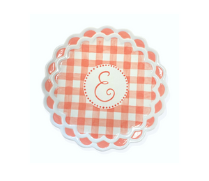 Stockton - Color Me Mine Gingham Monogram
