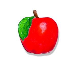 Stockton - Color Me Mine Apple Plate