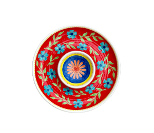 Stockton - Color Me Mine Floral Chip N Dip Bowl