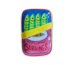 Stockton - Color Me Mine Open Sardines App Plate